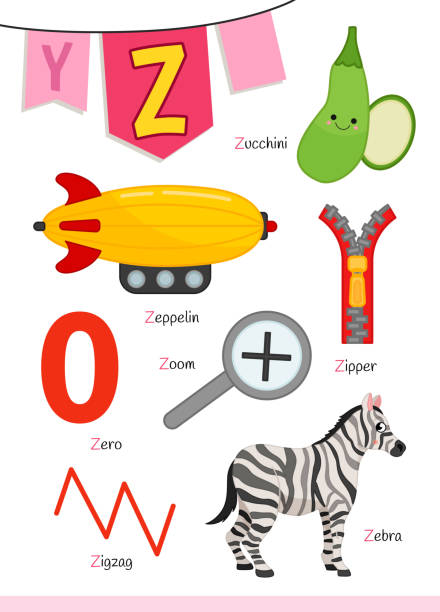 Ilustración de Alfabeto Inglés Con Dibujos Animados E Ilustraciones Para  Niños Lindos y más Vectores Libres de Derechos de Aprender - iStock