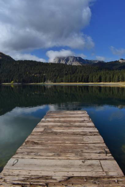 istock Beautiful lake in the mountains. 1356352194