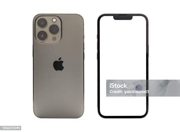 Newly Released Iphone 13 Pro Mockup Set With Back And Front Angles Stock Photo - Download Image Now