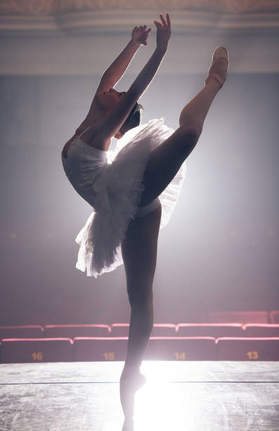 istock Shot of a ballerina performing her routine 1356379739