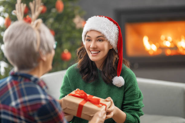 istock family celebrating Christmas 1356380403