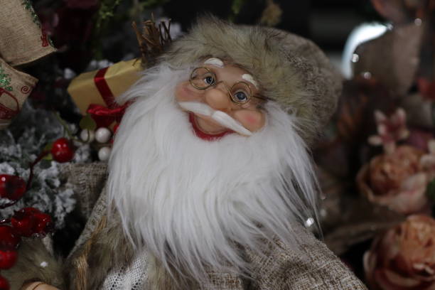 istock Santa Claus with Christmas clothes 1356381983