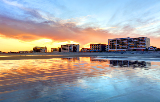 Hampton Beach is a village district, census-designated place, and beach resort in the town of Hampton, New Hampshire