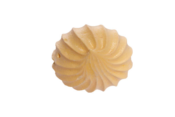 istock yellow meringue cookies isolated on white background 1356390483