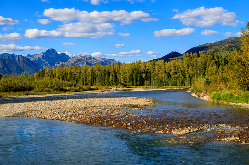 The Elk River is a 220-kilometre long river, in the southeastern Kootenay district of the Canadian province of British Columbia.