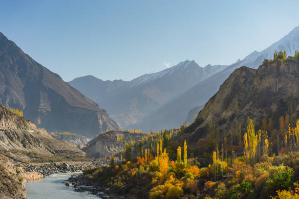 istock Himalayas mountains  in autumn 1356410216