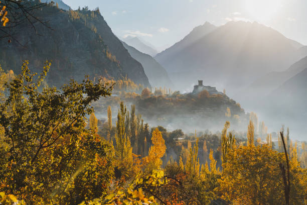 istock Himalayas mountains  in autumn 1356410219