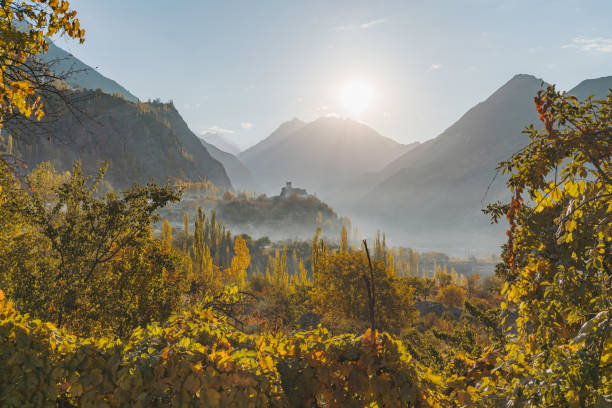 istock Himalayas mountains  in autumn 1356410230