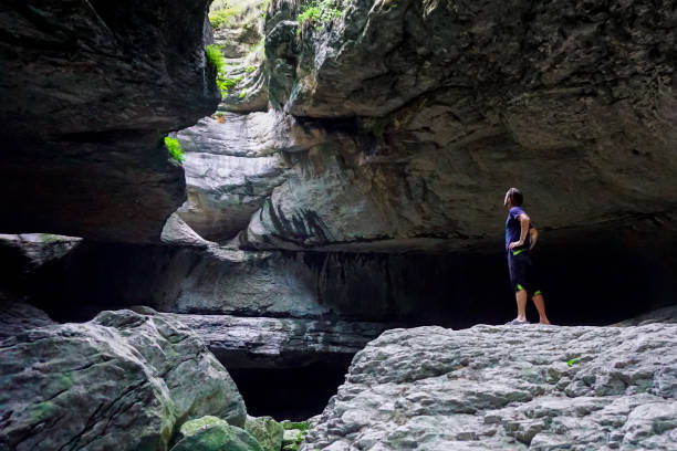 istock Traveler inside the Salta gorge in Dagestan 1356410795