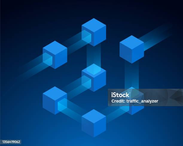 Abstract Technical Background Stock Illustration - Download Image Now ...