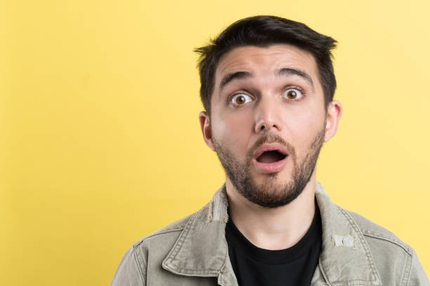 istock Portrait of confused man 1356424288