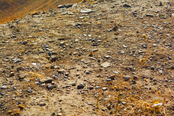 Ground in the mountains