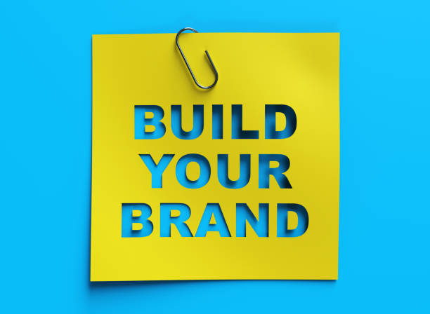 Build Your Brand,Marketing Strategy Concept stock photo