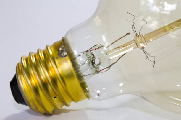istock Vintage lamp with gold accents 1356435650