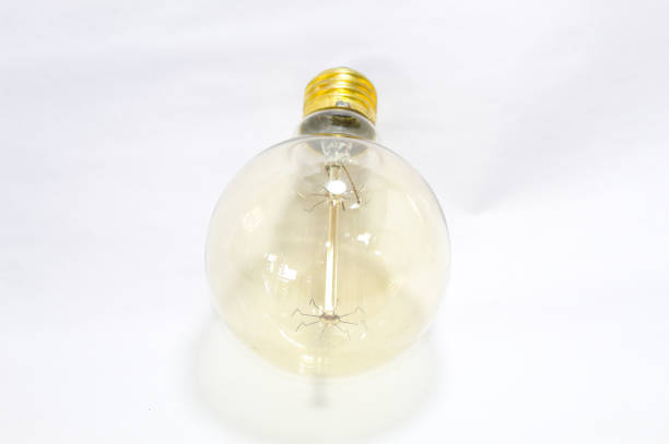 istock Vintage lamp with gold accents 1356435655