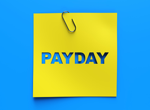 Payday concept