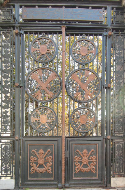 istock Galatasaray high school historical big iron gate 1356445670