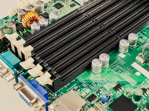 Pc Connnection Module Connectors For Connecting Ram Modules Of A Desktop Personal Computer Or ...