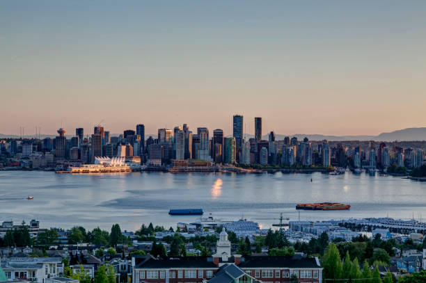 istock downtown Vancouver viewed from North Vancouver, BC, Canada 1356448778
