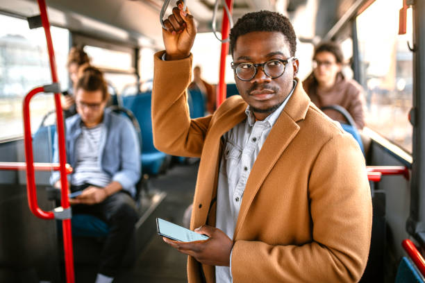 istock Morning travel by bus 1356465113