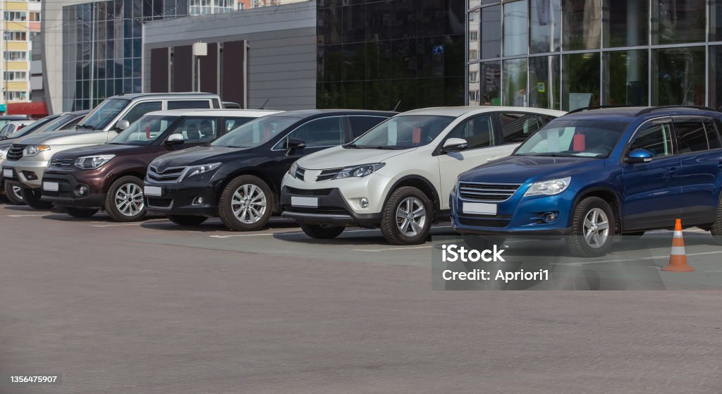 Cars For Sale Stock Lot Row. Cars For Sale Stock Lot Row. Car Dealer Inventory Car Dealership Stock Photo