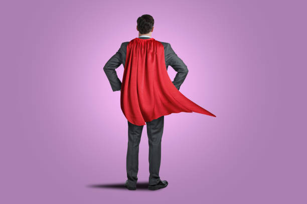 istock Businessman Superhero 1356489288