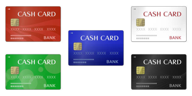 istock Illustration of the various Cash Cards 1356500733