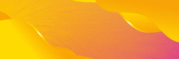 istock Modern minimal orange background design. Abstract orange banner vector illustration. Yellow orange vector abstract graphic design. Banner Pattern background template. 1356511980