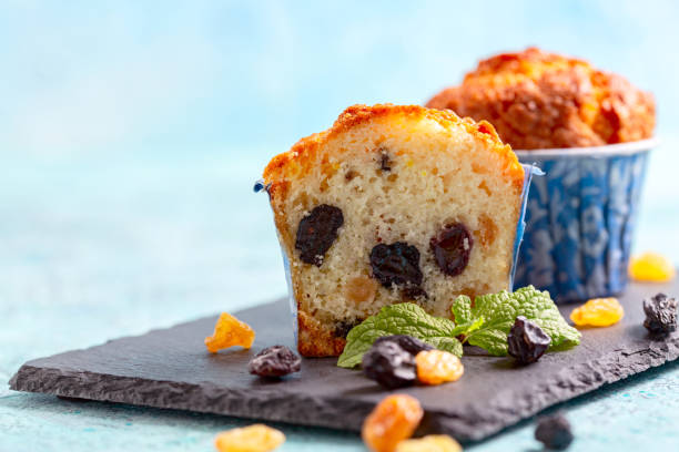 istock Delicious homemade muffins close-up. 1356519774