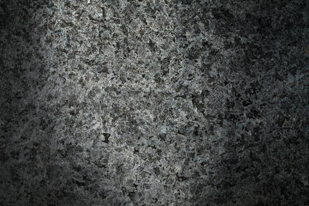 Vignette dark grey concrete background texture stock photo