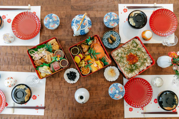istock Traditional Japanese Osechi 1356525243
