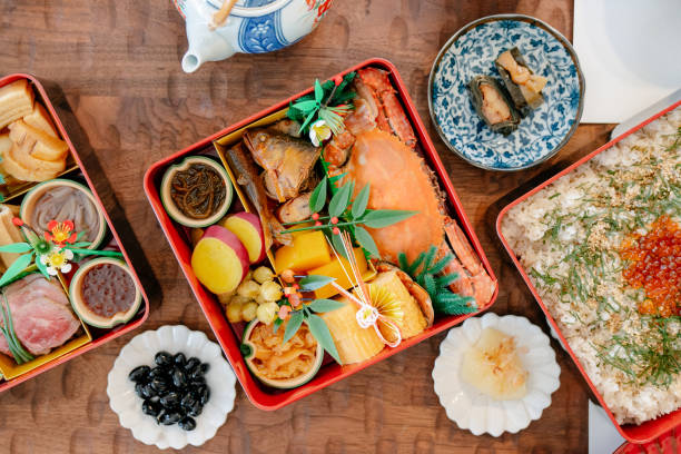 日本の伝統の新年の食べ物