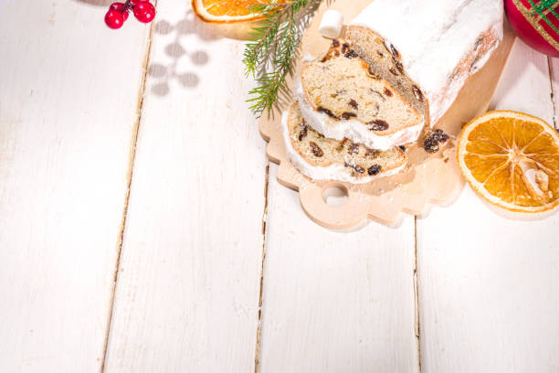 istock Homemade Christmas stollen 1356527828