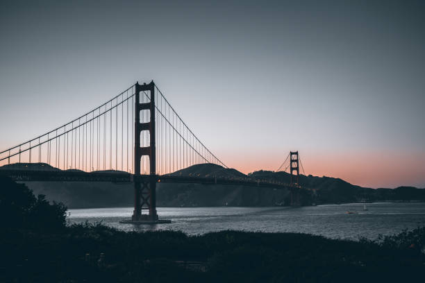 Free Stock Photo of Iconic Golden Gate Bridge in a vintage look ...