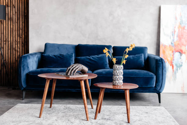 istock Decor of a room with a sofa in a modern style 1356535063