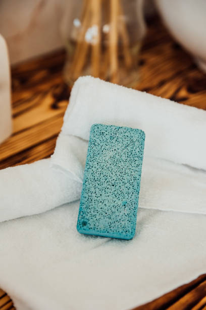 istock Pumice stone in the bathroom 1356535126