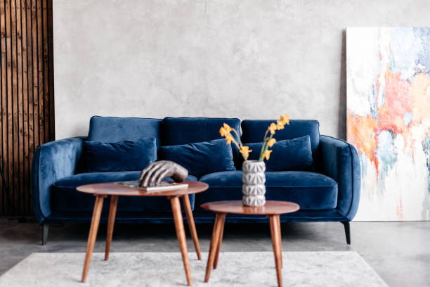 istock Decor of a room with a sofa in a modern style 1356535148