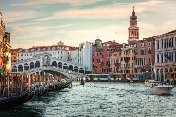 istock Rialto Bridge in Venice, Veneto, Italy. 1356536735