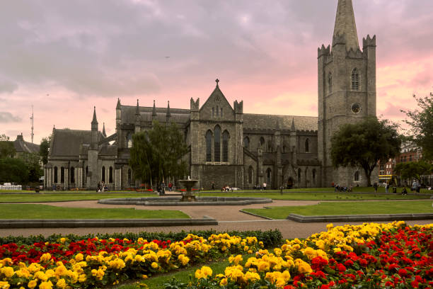 istock View of the Dublin city, Ireland 1356541421