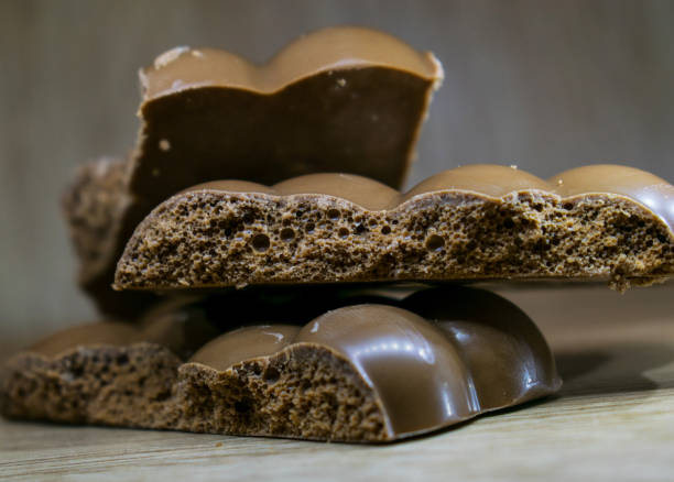 istock Pieces of chocolate. 1356542118