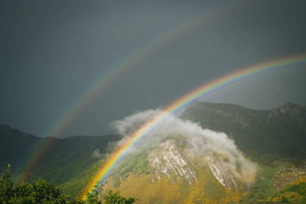 After rainstorm, in the Pyrenees