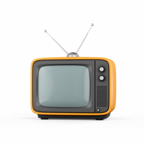 istock 3D Rendering Old Vintage Retro Television isolated on white background 1356550889