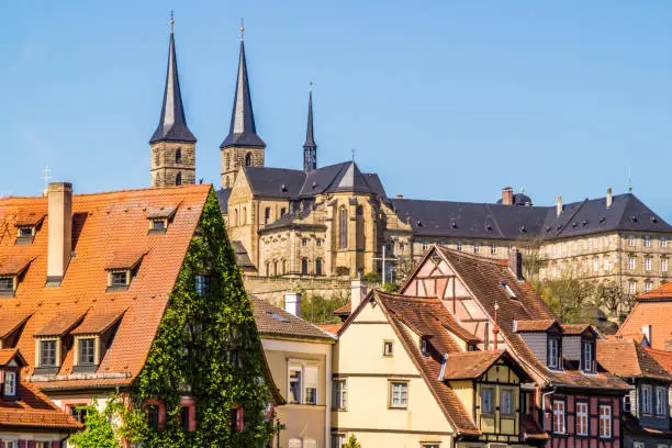 View of the Michaelsberg Monastery in Bamberg