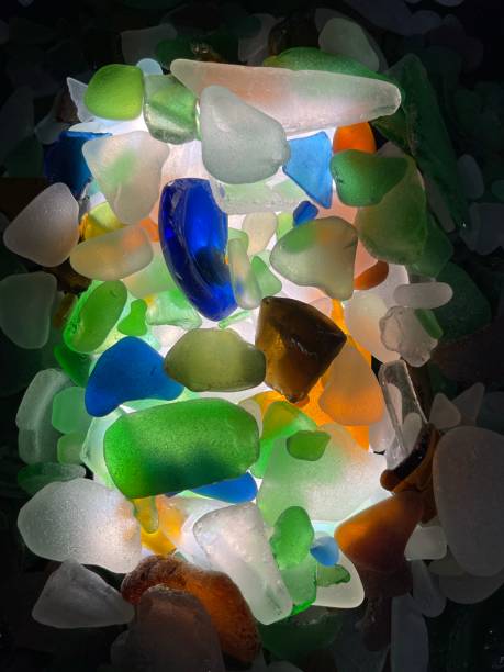 istock Sea glass colourful 1356558766