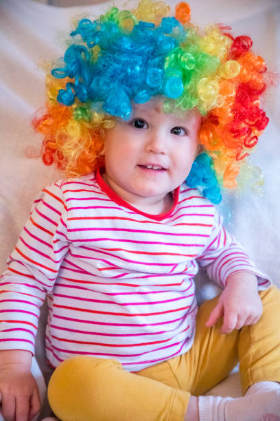 istock Baby in Clown Costume 1356560311