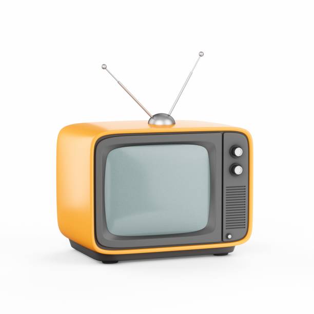 istock 3D Rendering Old Vintage Retro Television isolated on white background 1356569081