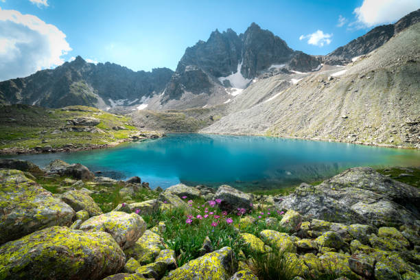 istock High-mountain Markin Lakes in the Teberda Nature Reserve 1356578662