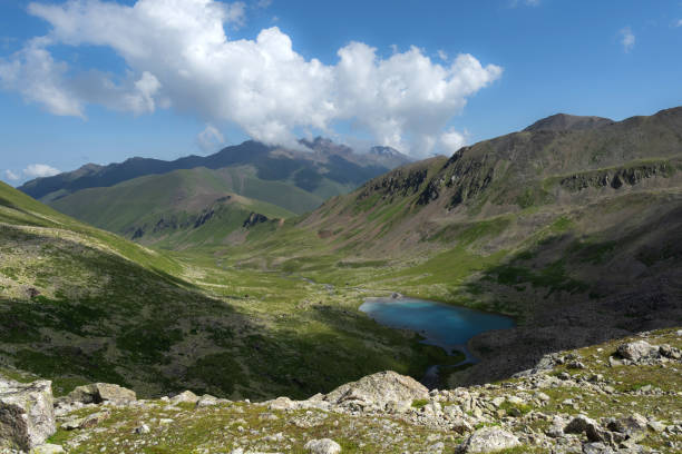 istock High-mountain Markin Lakes in the Teberda Nature Reserve 1356578664