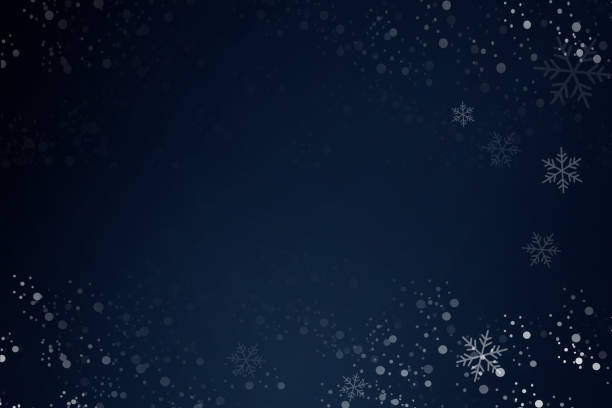 istock Background blue dark snow gradient abstract background texture for Christmas. 1356582761