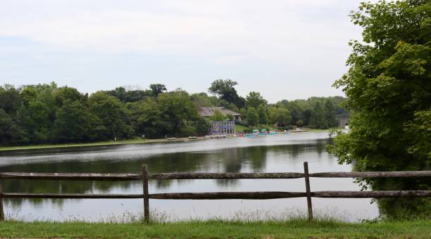 istock Calm Scene at the Lake 1356595833